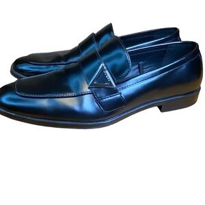 Guess Hamlin Slip On Dressy Black Loafers Men’s Size 9